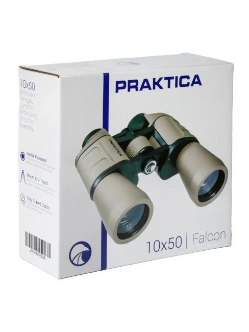 Бинокль Praktica Falcon 10x50, песочный