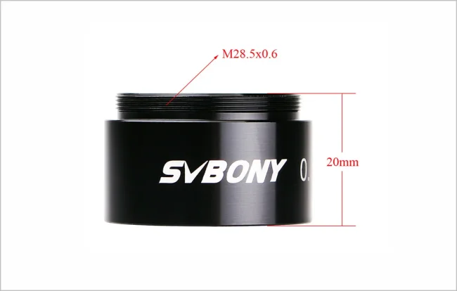 Редуктор фокусного расстояния SVBONY 0.5x, 1.25" Редуктор фокусного расстояния SVBONY 0.5x, 1.25"