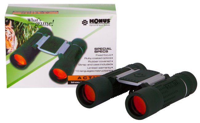 Бинокль Konus Action 10x25 FF Бинокль Konus Action 10x25 FF