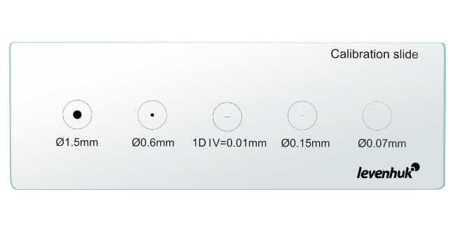 Слайд калибровочный Levenhuk MED X/Y