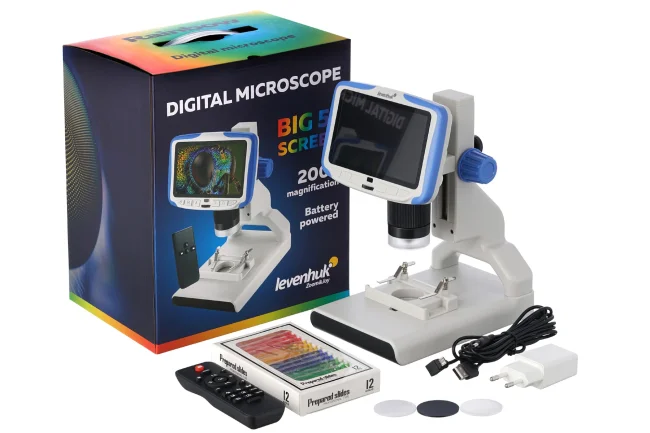 Микроскоп цифровой Levenhuk Rainbow DM500 LCD Микроскоп цифровой Levenhuk Rainbow DM500 LCD