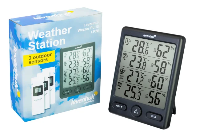 Метеостанция Levenhuk Wezzer PLUS LP20 Метеостанция Levenhuk Wezzer PLUS LP20