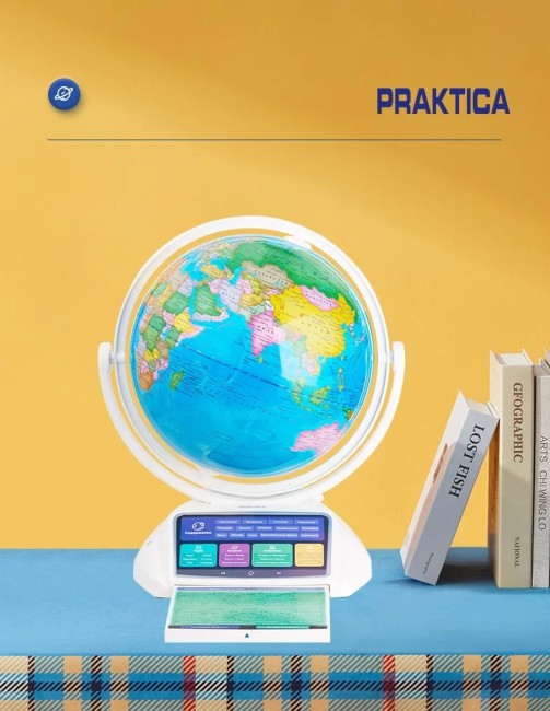 Интерактивный глобус Praktica Stellaris