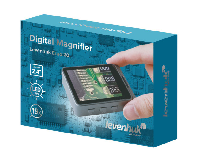 Лупа цифровая Levenhuk ERGO 20 Лупа цифровая Levenhuk ERGO 20