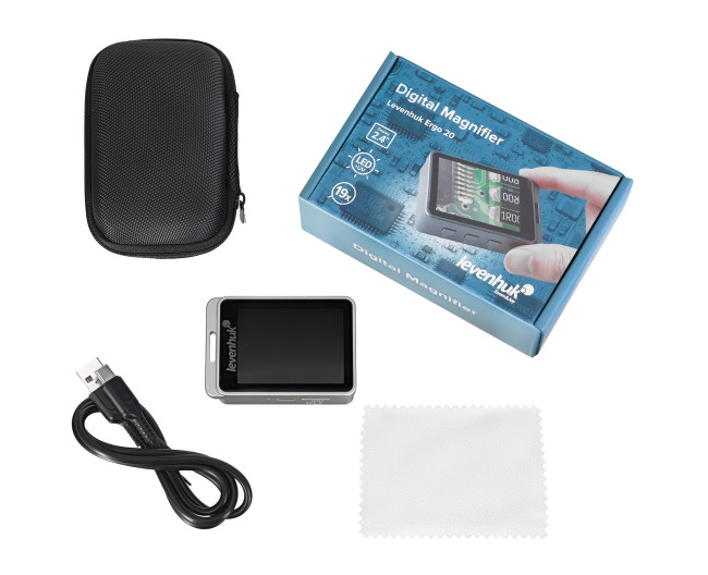 Лупа цифровая Levenhuk ERGO 20