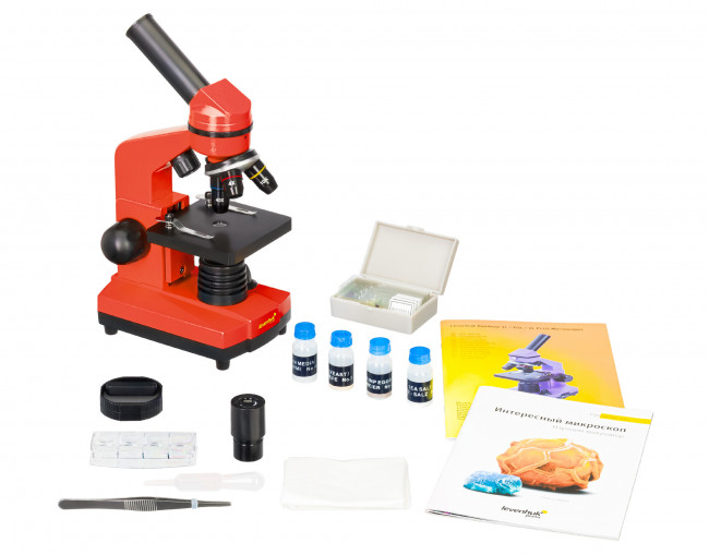 Микроскоп Levenhuk Rainbow 2L Orange\Апельсин Микроскоп Levenhuk Rainbow 2L Orange\Апельсин
