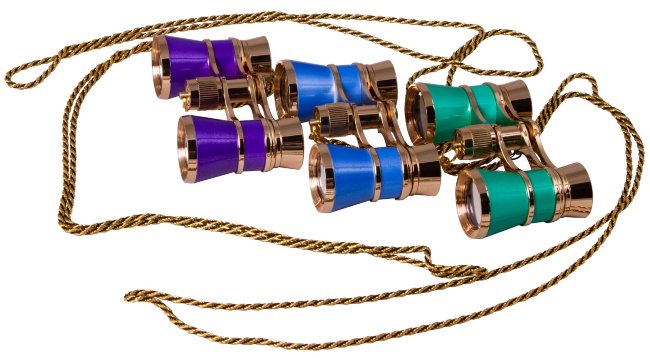 Театральный бинокль с цепочкой Levenhuk Broadway 325C Amethys Театральный бинокль с цепочкой Levenhuk Broadway 325C Amethys