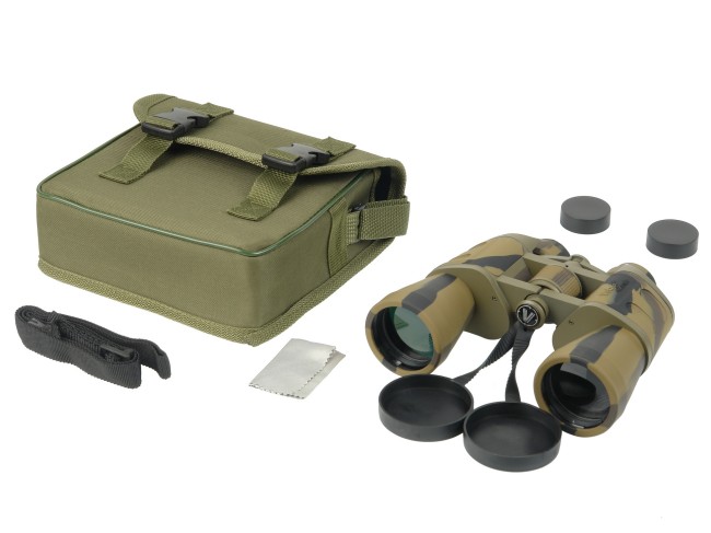 Бинокль Veber Classic БПШЦ 10x50 VRWA камуфлированный Бинокль Veber Classic БПШЦ 10x50 VRWA камуфлированный