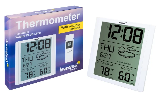 Термометр Levenhuk Wezzer PLUS LP30 Термометр Levenhuk Wezzer PLUS LP30