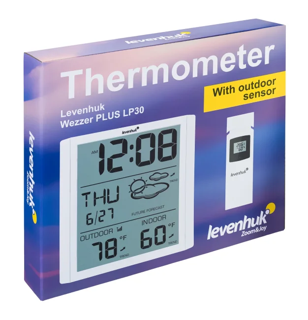 Термометр Levenhuk Wezzer PLUS LP30 Термометр Levenhuk Wezzer PLUS LP30