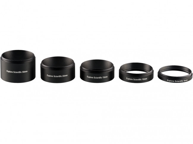 Набор удлинительных колец Explore Scientific M48x0.75 (30,20,15,10,5 мм)