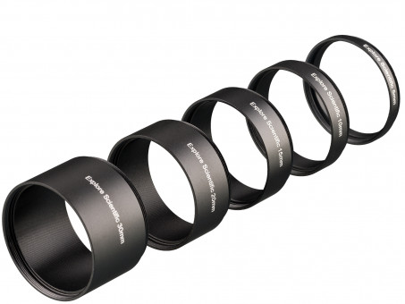 Набор удлинительных колец Explore Scientific M48x0.75 (30,20,15,10,5 мм)