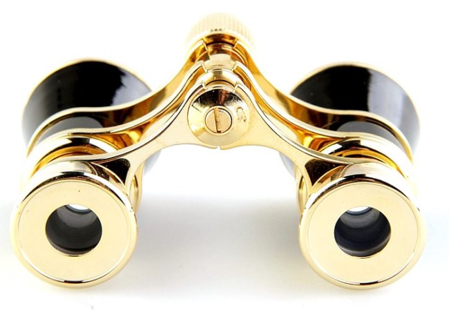 Бинокль театральный Kromatech БТ 3х25 с цепочкой (черный)