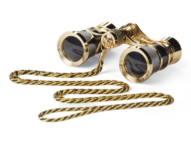 Бинокль театральный Kromatech БТ 3х25 с цепочкой (черный)