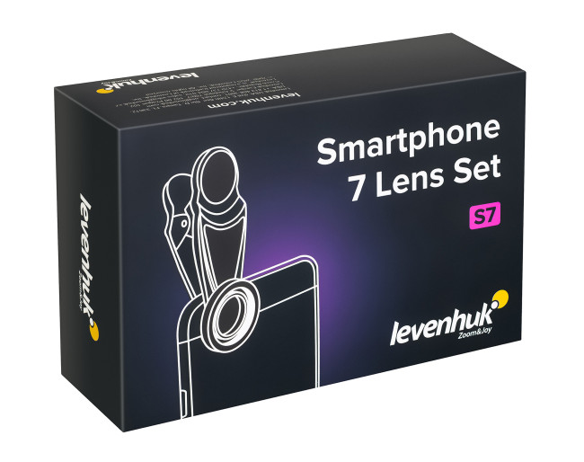 Набор объективов для смартфона Levenhuk Lens S7