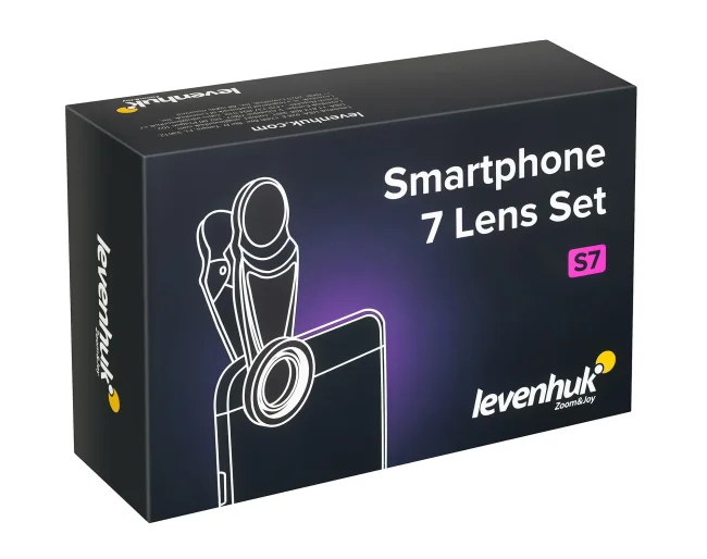 Набор объективов для смартфона Levenhuk Lens S7