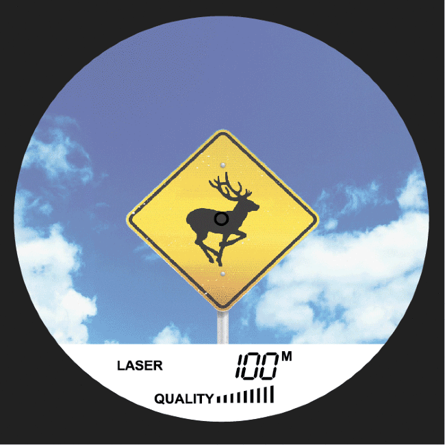 Бинокль Veber 8x42 RF1200 с лазерным дальномером