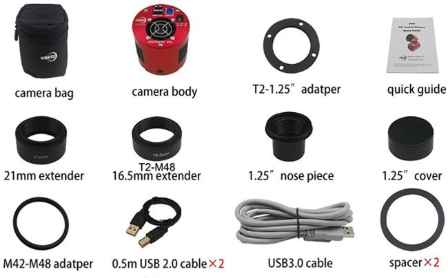 Цифровая камера ZWO ASI294MC Pro (цветная) Цифровая камера ZWO ASI294MC Pro (цветная)