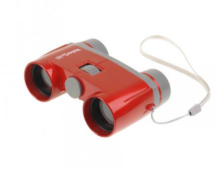 Бинокль Veber Эврика 3х28R красный Бинокль Veber Эврика 3х28R красный