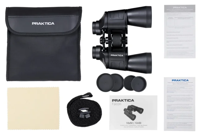 Бинокль Praktica Falcon 12x50, чёрный Бинокль Praktica Falcon 12x50, чёрный