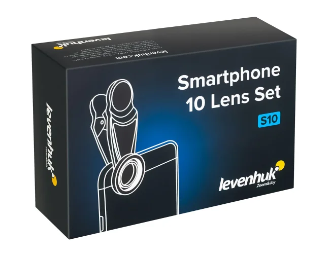 Набор объективов для смартфона Levenhuk Lens S10