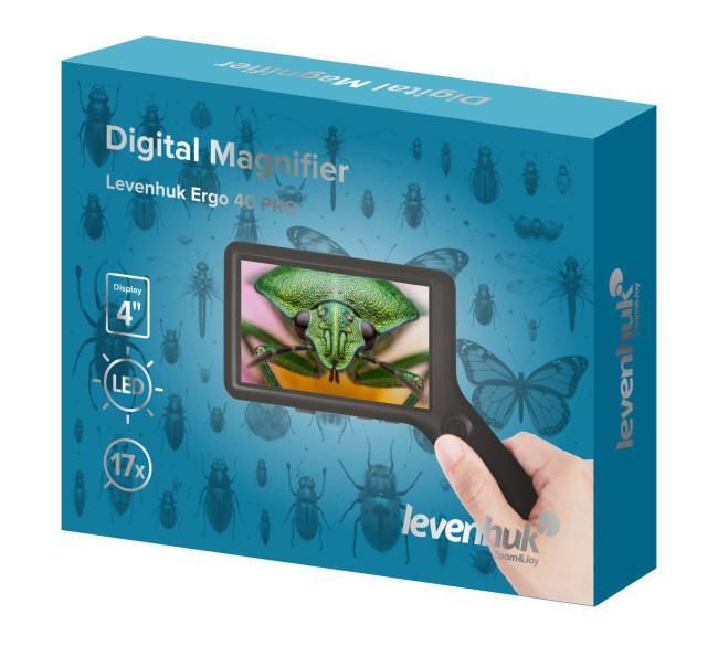 Лупа цифровая Levenhuk ERGO 40 PRO Лупа цифровая Levenhuk ERGO 40 PRO
