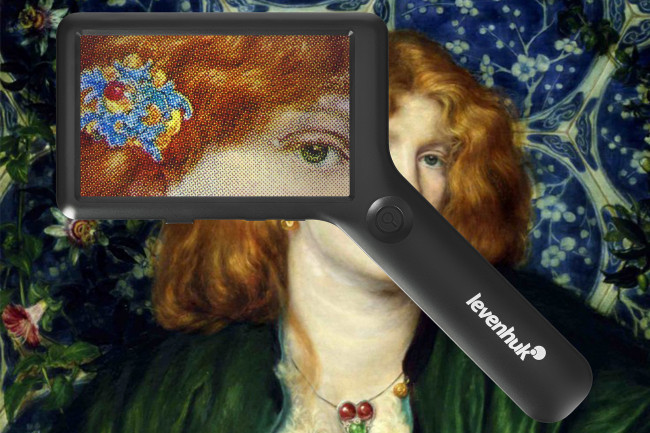 Лупа цифровая Levenhuk ERGO 40 PRO Лупа цифровая Levenhuk ERGO 40 PRO