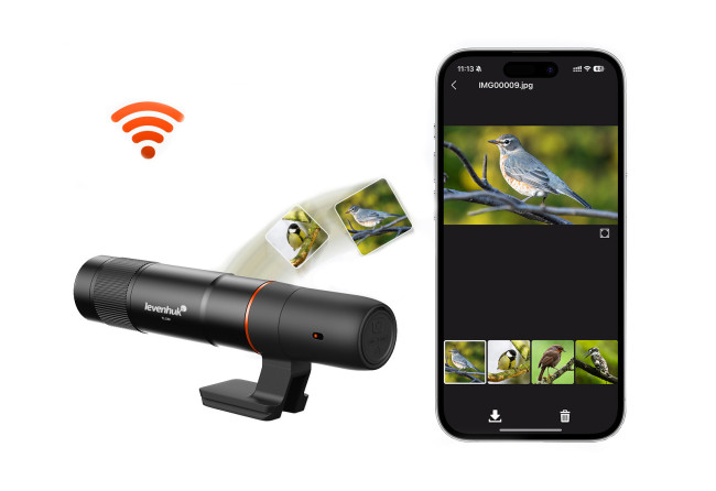 Wi-Fi телекуляр Levenhuk Kelvin TLC60