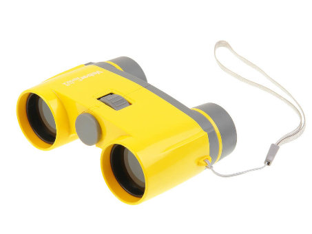 Бинокль Veber Эврика 3х28Y желтый Бинокль Veber Эврика 3х28Y желтый