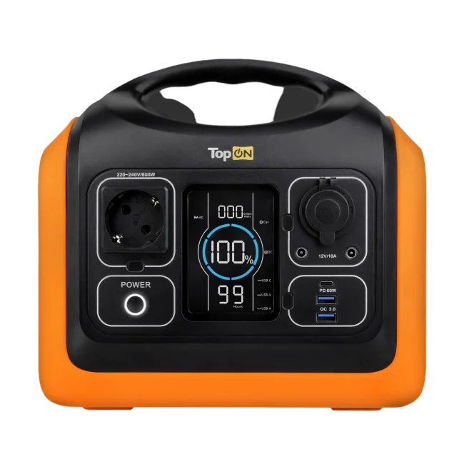 Портативная электростанция TopON TOP-X600 LFP 600 Вт 186000mAh Портативная электростанция TopON TOP-X600 LFP 600 Вт 186000mAh