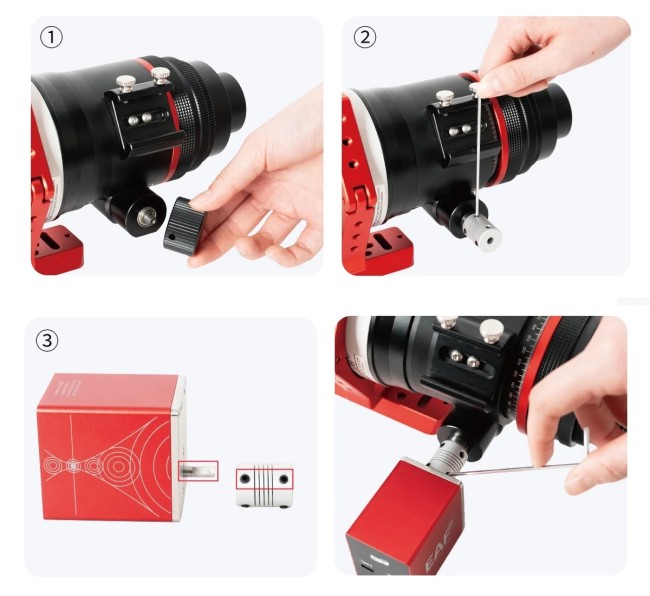 Электропривод для фокусировочного узла ZWO EAF Pro Электропривод для фокусировочного узла ZWO EAF Pro