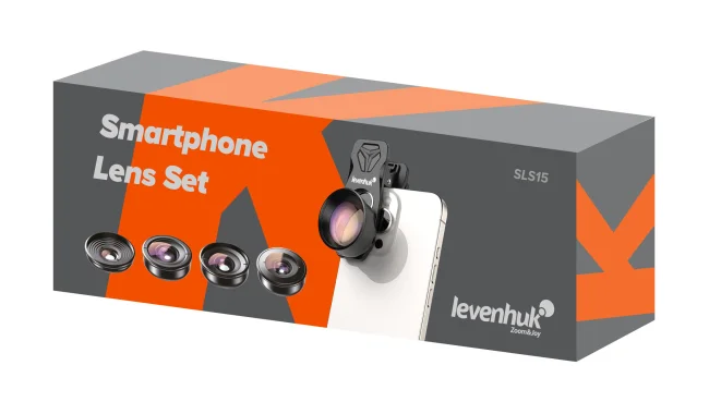 Набор объективов для смартфона Levenhuk Kelvin SLS15