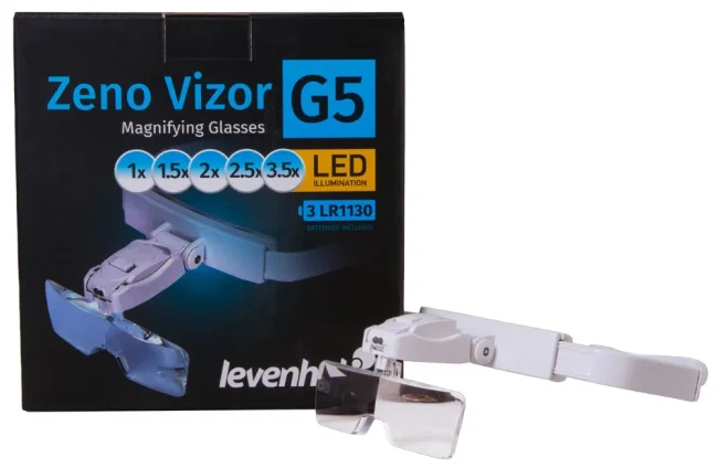 Лупа-очки Levenhuk Zeno Vizor G5