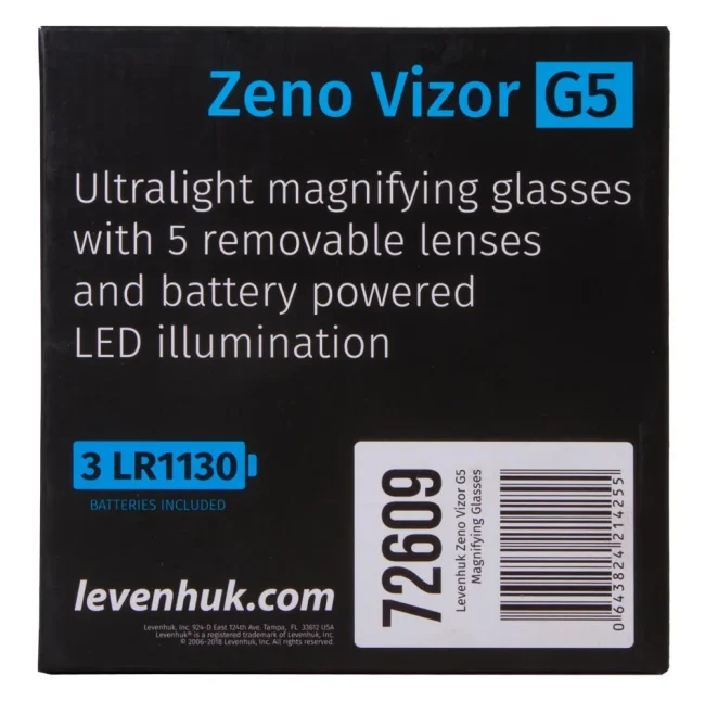 Лупа-очки Levenhuk Zeno Vizor G5