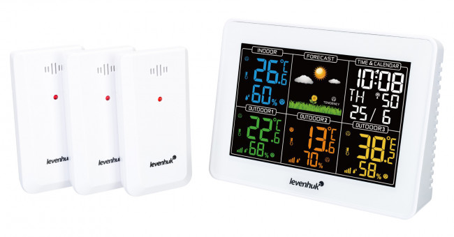 Метеостанция Levenhuk Wezzer PLUS LP60 Метеостанция Levenhuk Wezzer PLUS LP60