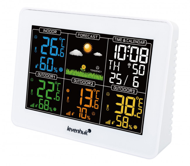 Метеостанция Levenhuk Wezzer PLUS LP60 Метеостанция Levenhuk Wezzer PLUS LP60