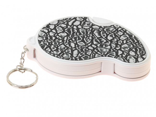 Лупа карманная 4х-60мм/20x-12мм двойная складная с подсветкой (1 LED) Kromatech MG6901C