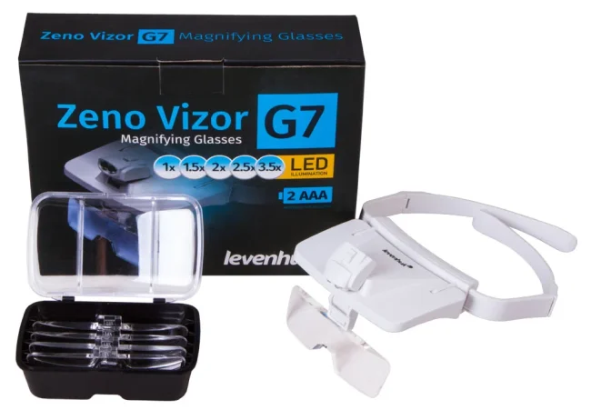 Лупа-очки Levenhuk Zeno Vizor G7 Лупа-очки Levenhuk Zeno Vizor G7