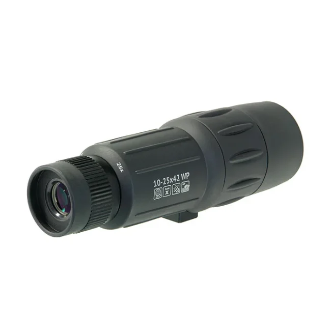 Монокуляр Veber 10-25x42 WP черный
