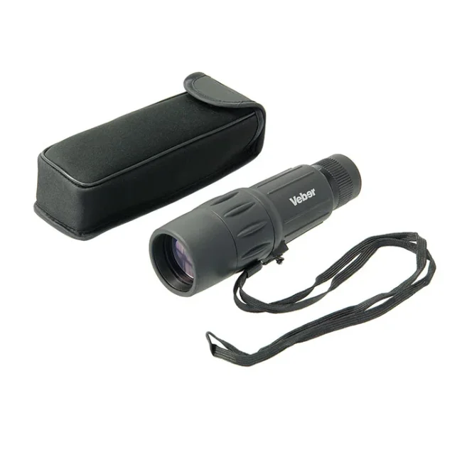 Монокуляр Veber 10-25x42 WP черный