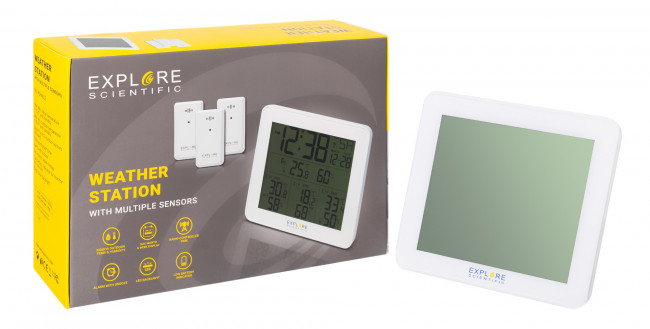 Метеостанция Explore Scientific с тремя датчиками