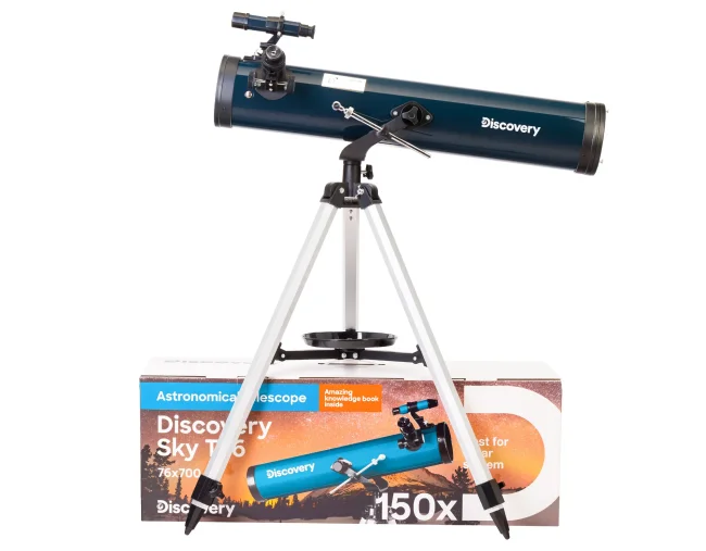 Телескоп Discovery Sky T76 с книгой Телескоп Discovery Sky T76 с книгой