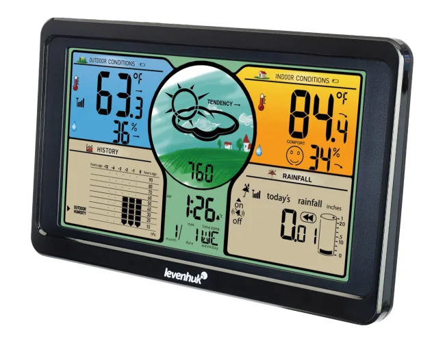 Метеостанция Levenhuk Wezzer PLUS LP70 Метеостанция Levenhuk Wezzer PLUS LP70