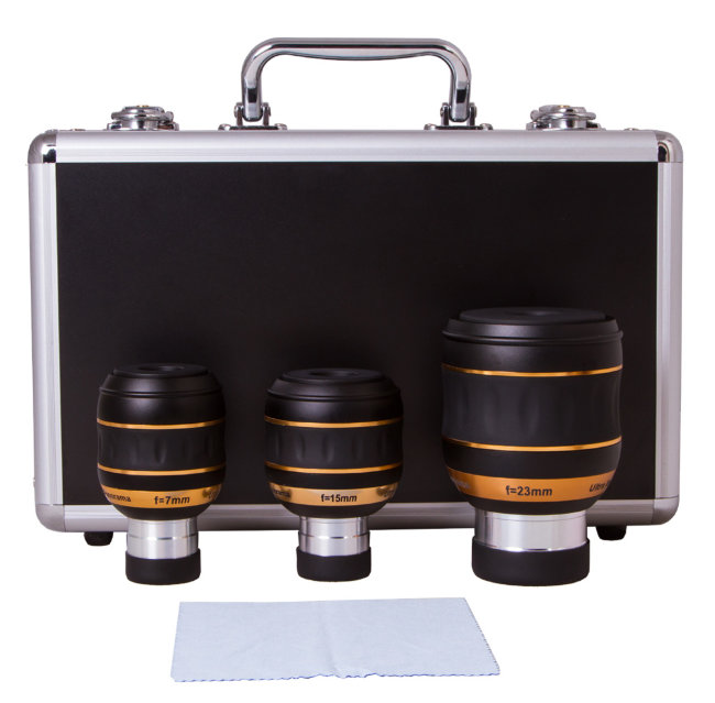 Набор окуляров Sky-Watcher UWA 82° (7 мм, 15 мм, 23 мм)