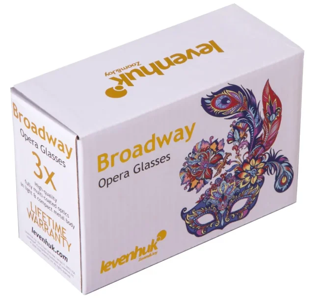 Театральный бинокль-лорнет Levenhuk Broadway 325L Lime Театральный бинокль-лорнет Levenhuk Broadway 325L Lime