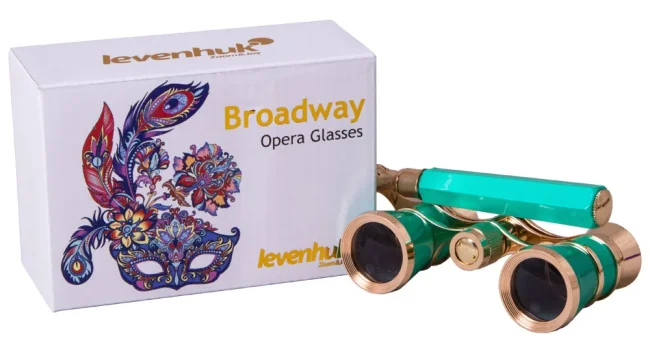 Театральный бинокль-лорнет Levenhuk Broadway 325L Lime Театральный бинокль-лорнет Levenhuk Broadway 325L Lime