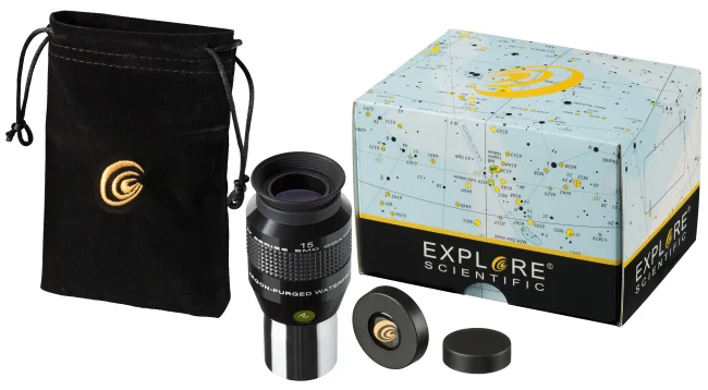 Окуляр Explore Scientific LER 52 гр Ar 15 мм, 1,25" Окуляр Explore Scientific LER 52 гр Ar 15 мм, 1,25"
