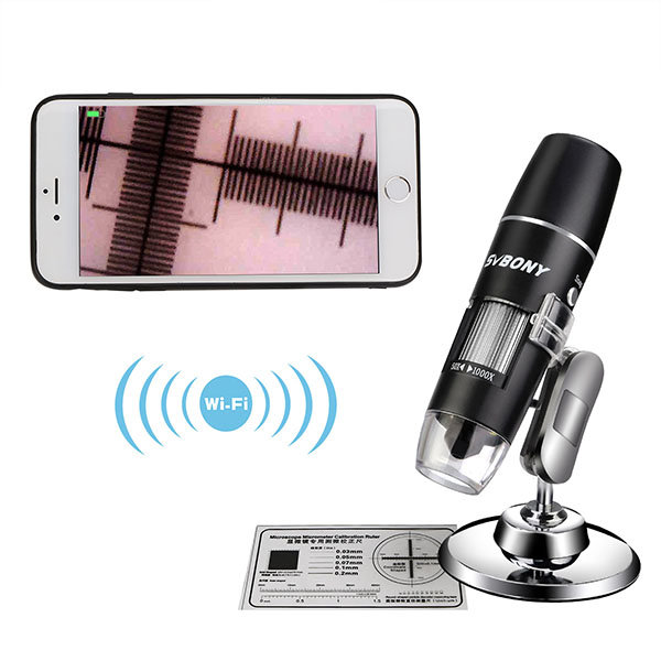 Цифровой микроскоп SVBONY 50-1000x для подключения к смартфону (SV602)