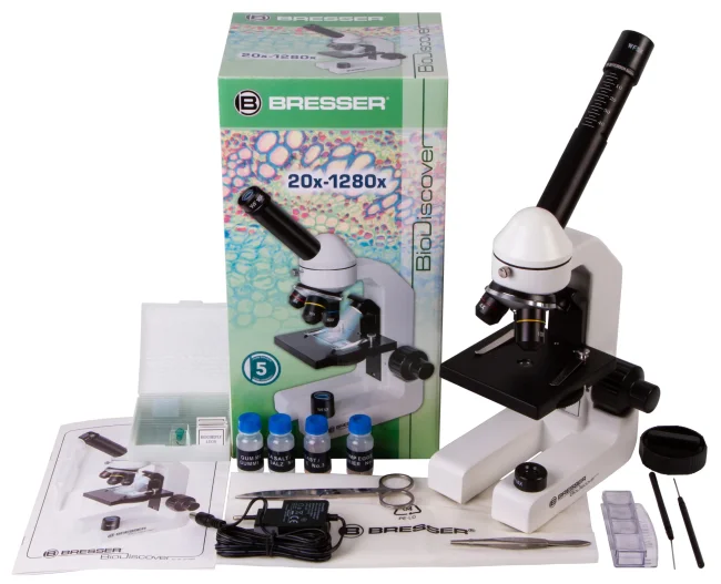 Микроскоп Bresser BioDiscover 20–1280x Микроскоп Bresser BioDiscover 20–1280x