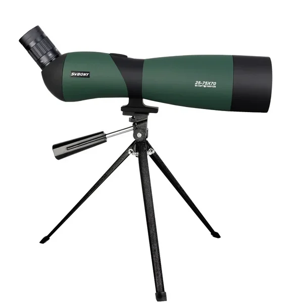 Зрительная труба SVBONY 25-75x70 (SV403) на штативе